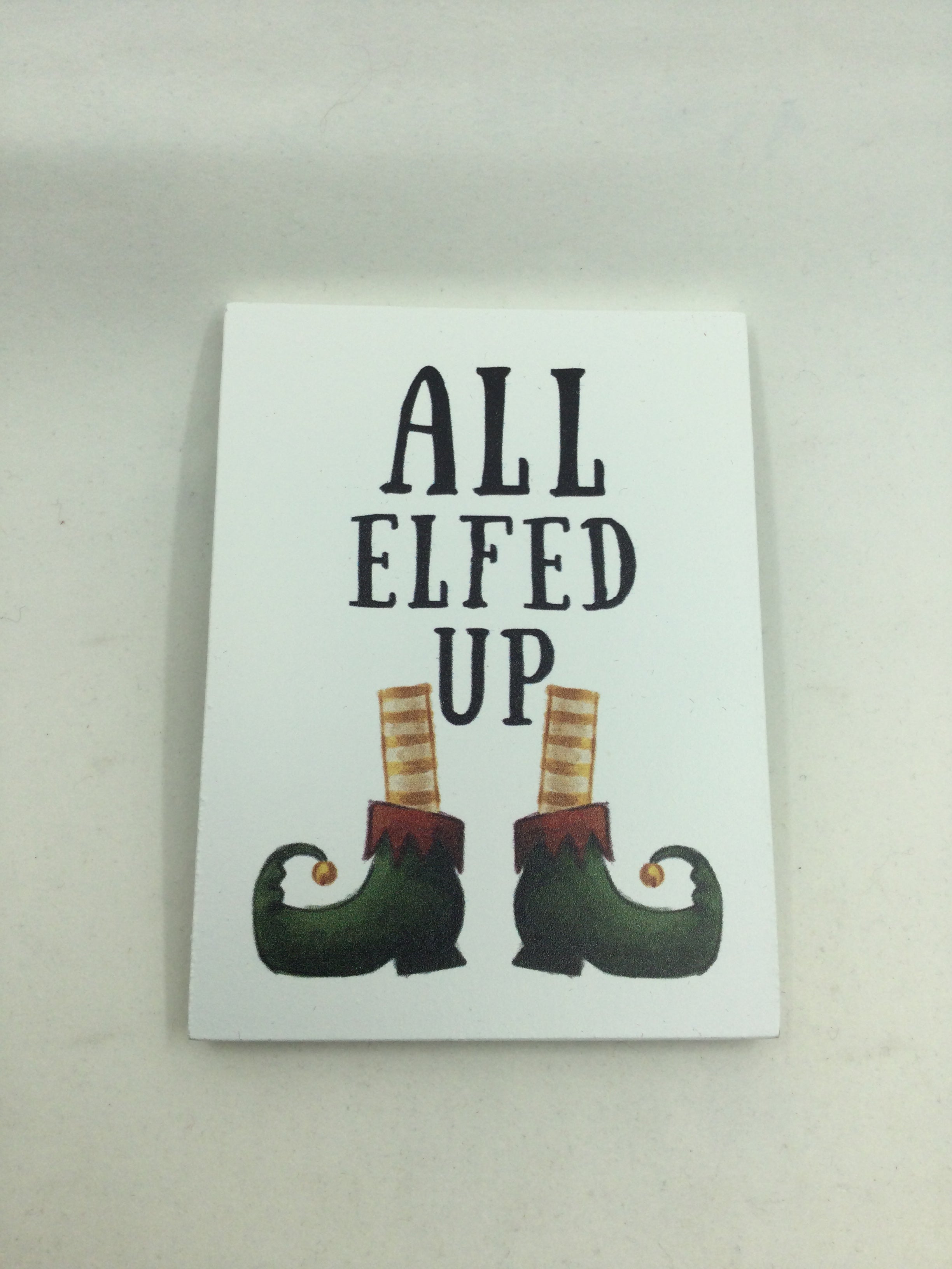 Christmas Magnets - "All Elfed Up"