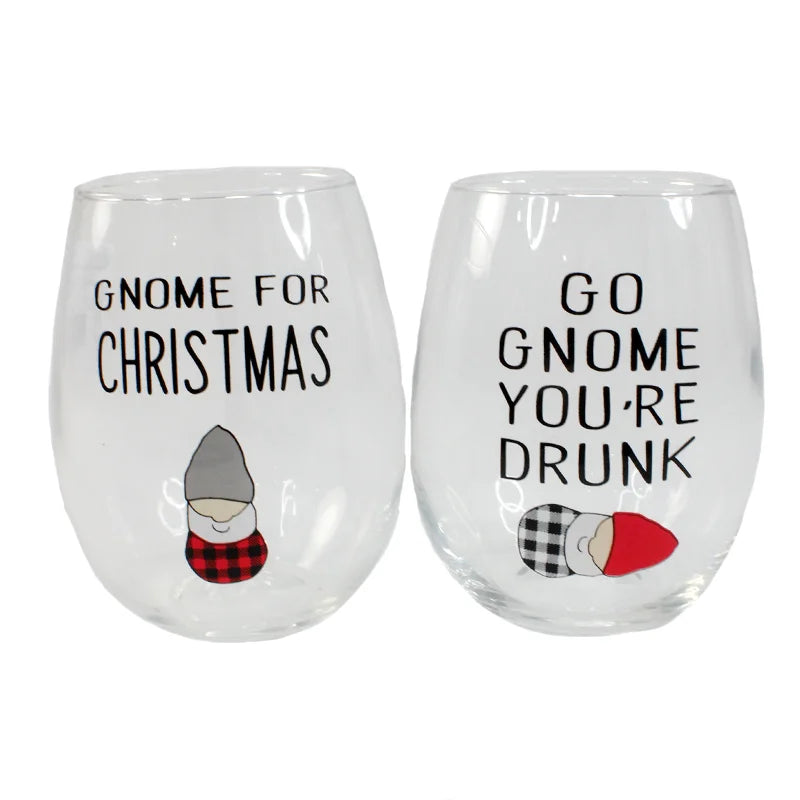 Gnome Stemless Wine Glass - All Variants