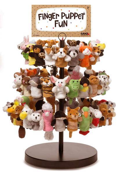 Plush Animal Finger Puppets