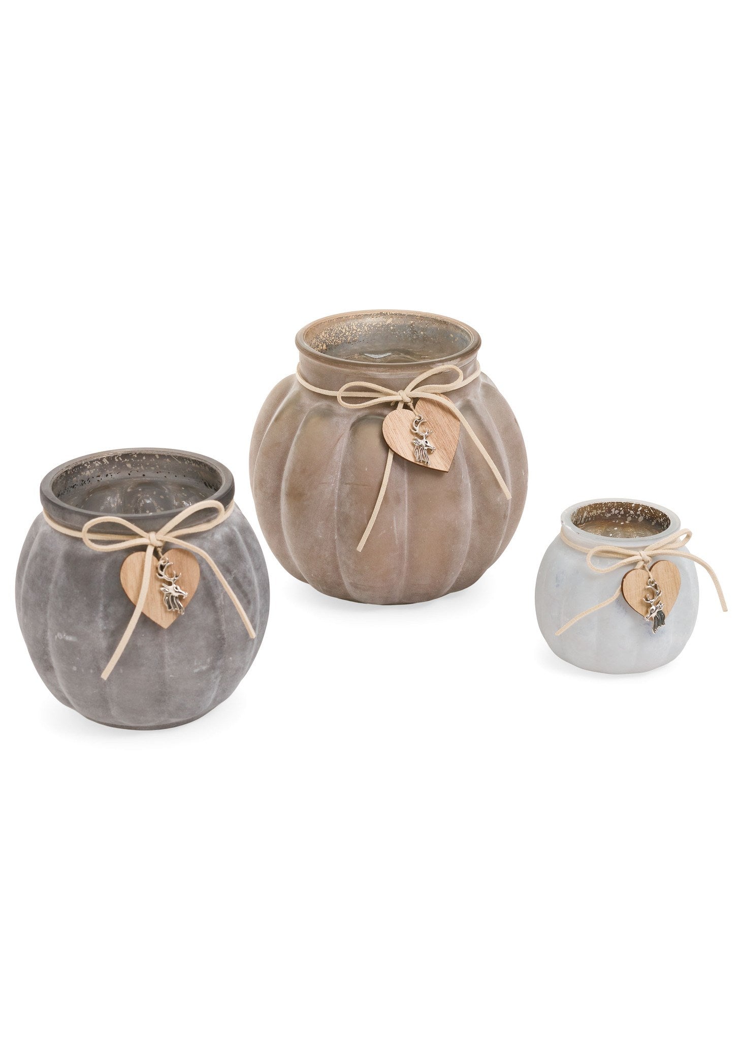 Small Candle Holder with Heart