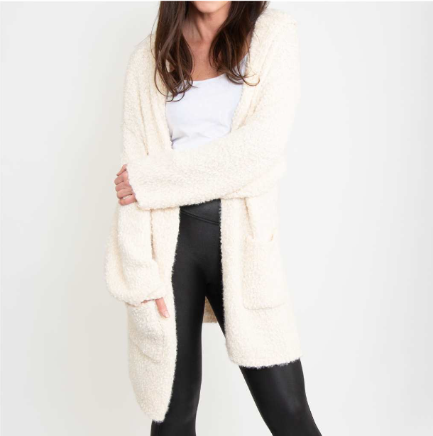 Cardigan Tylie Sweater with Hood