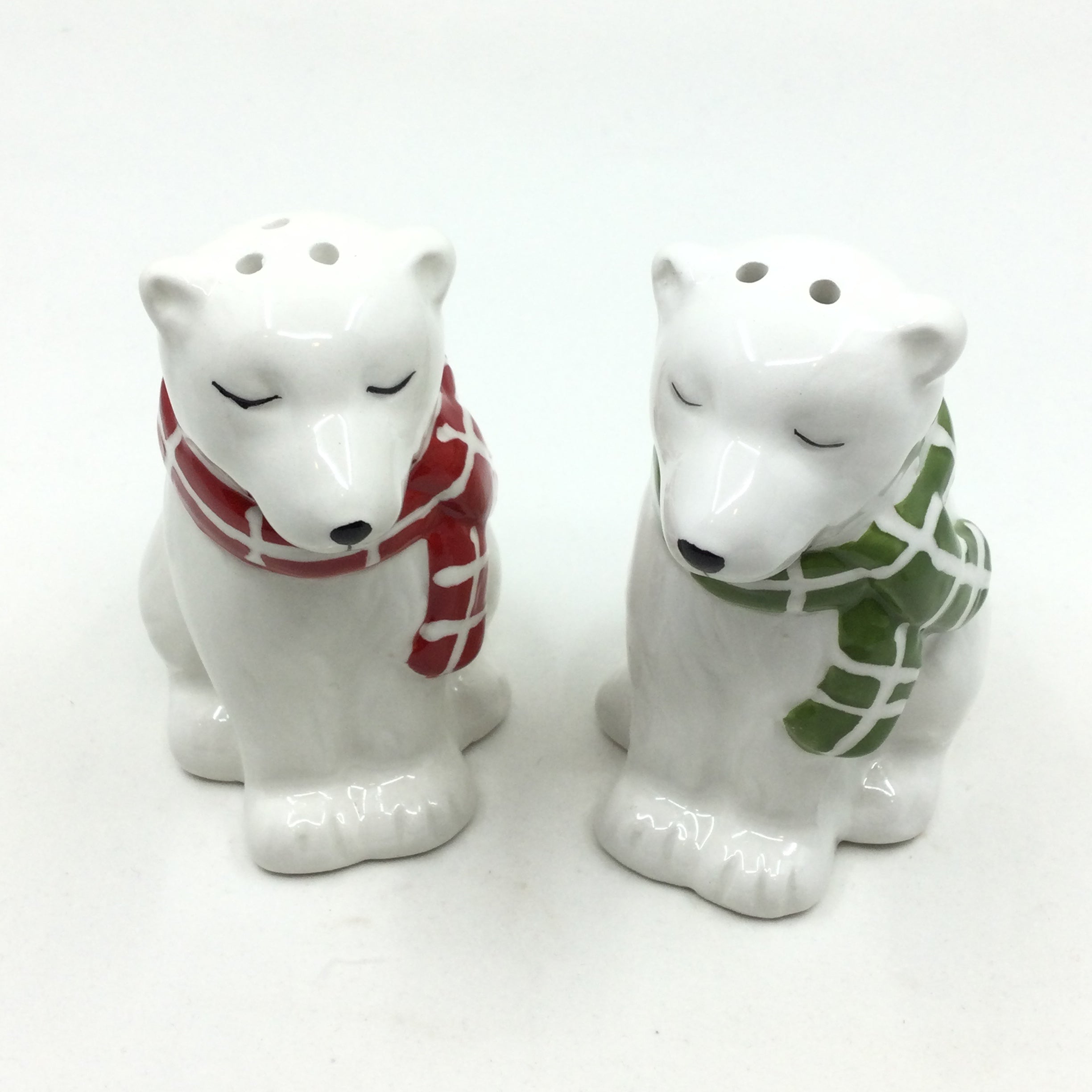 Seasonal Salt & Pepper Shaker Set - Polar Bears