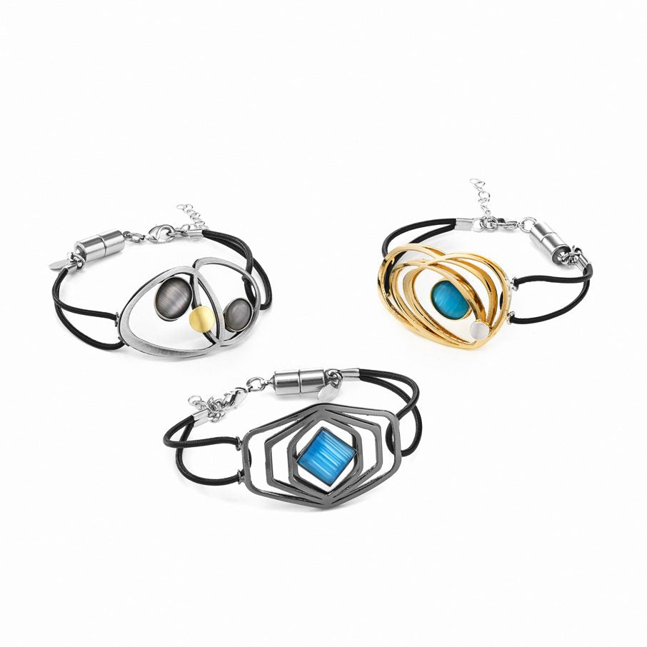 Leather Bracelet by Christophe Poly