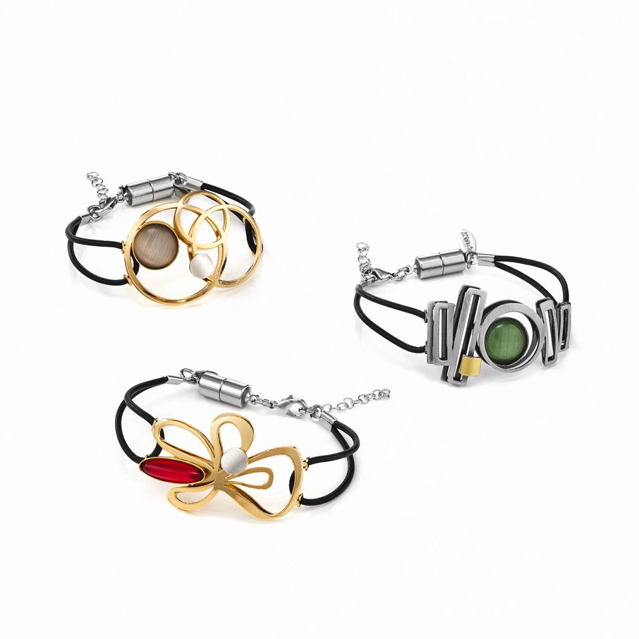 Leather Bracelet by Christophe Poly