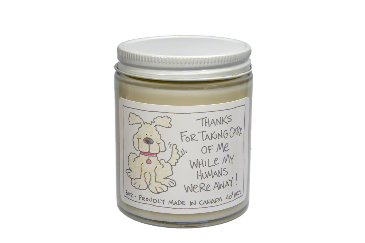 Pet Sitting Soy Candles - Dog