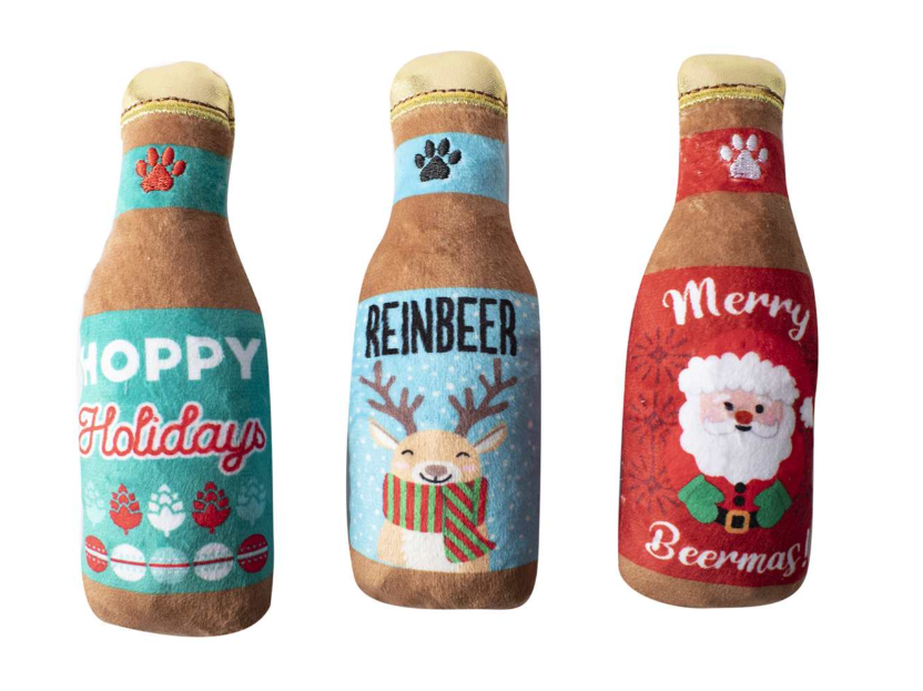 Plush Dog Toy - Set of 3 - All Variants