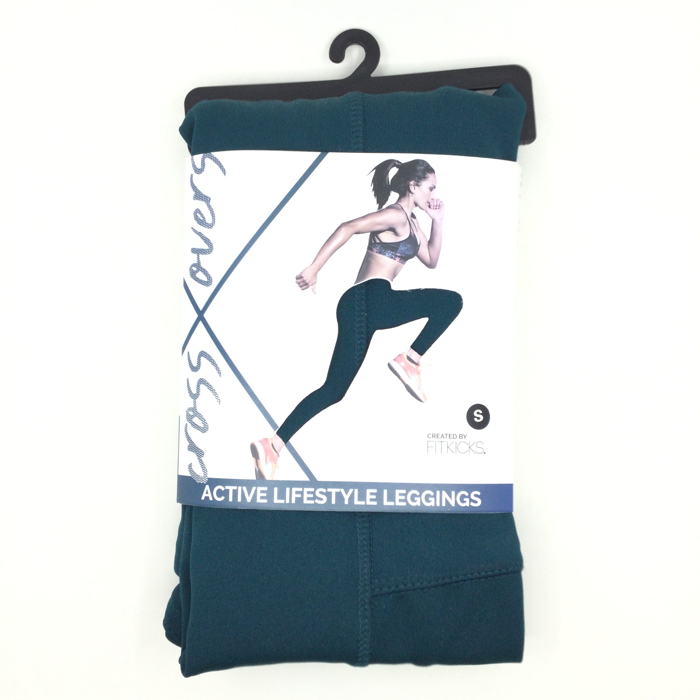 Fitkicks Athletic Leggings - Teal