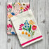 Printed Kitchen Towels - Flower Sack