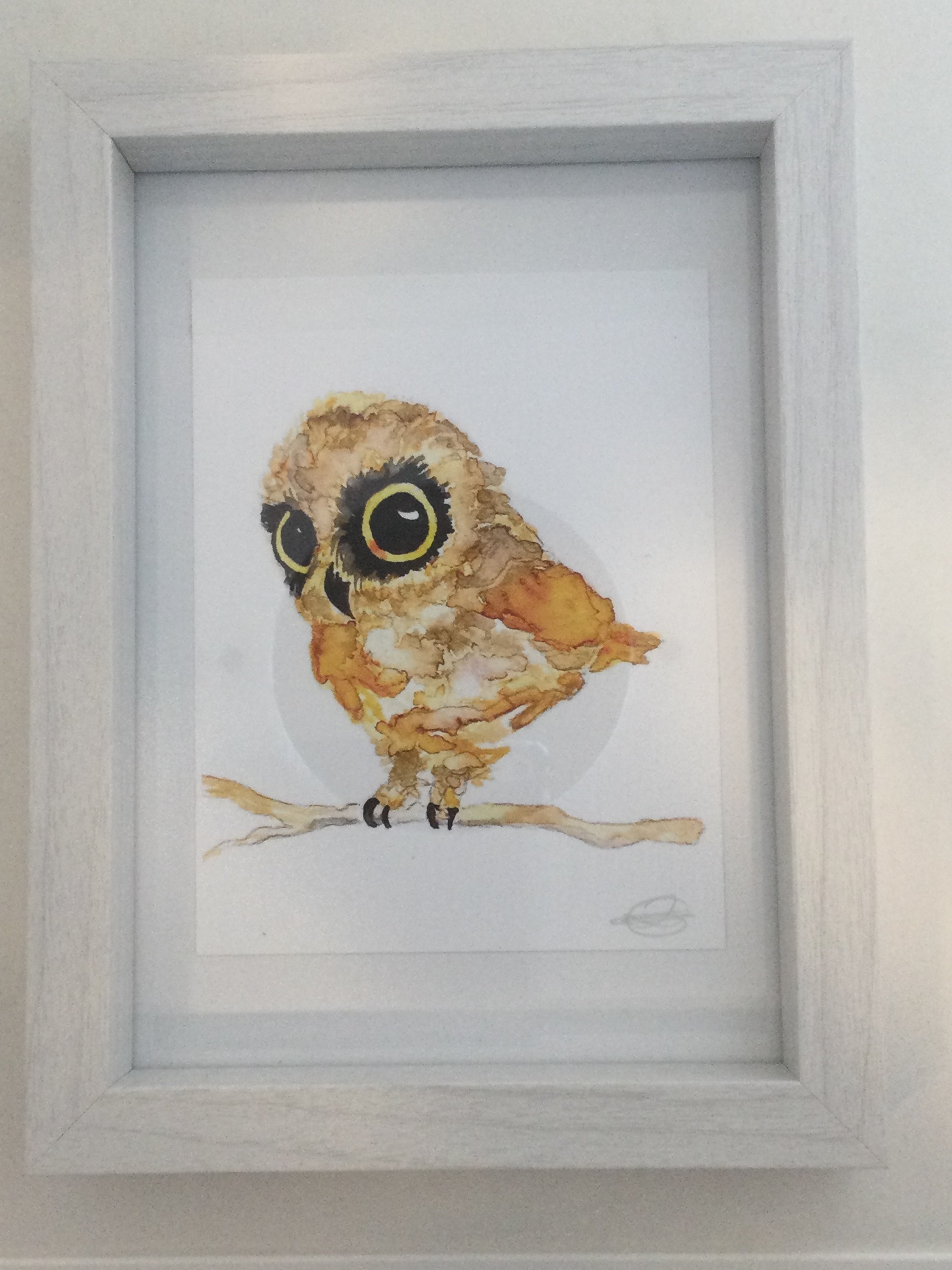 Framed Art by Tania Gerdel - Natalie White Frame