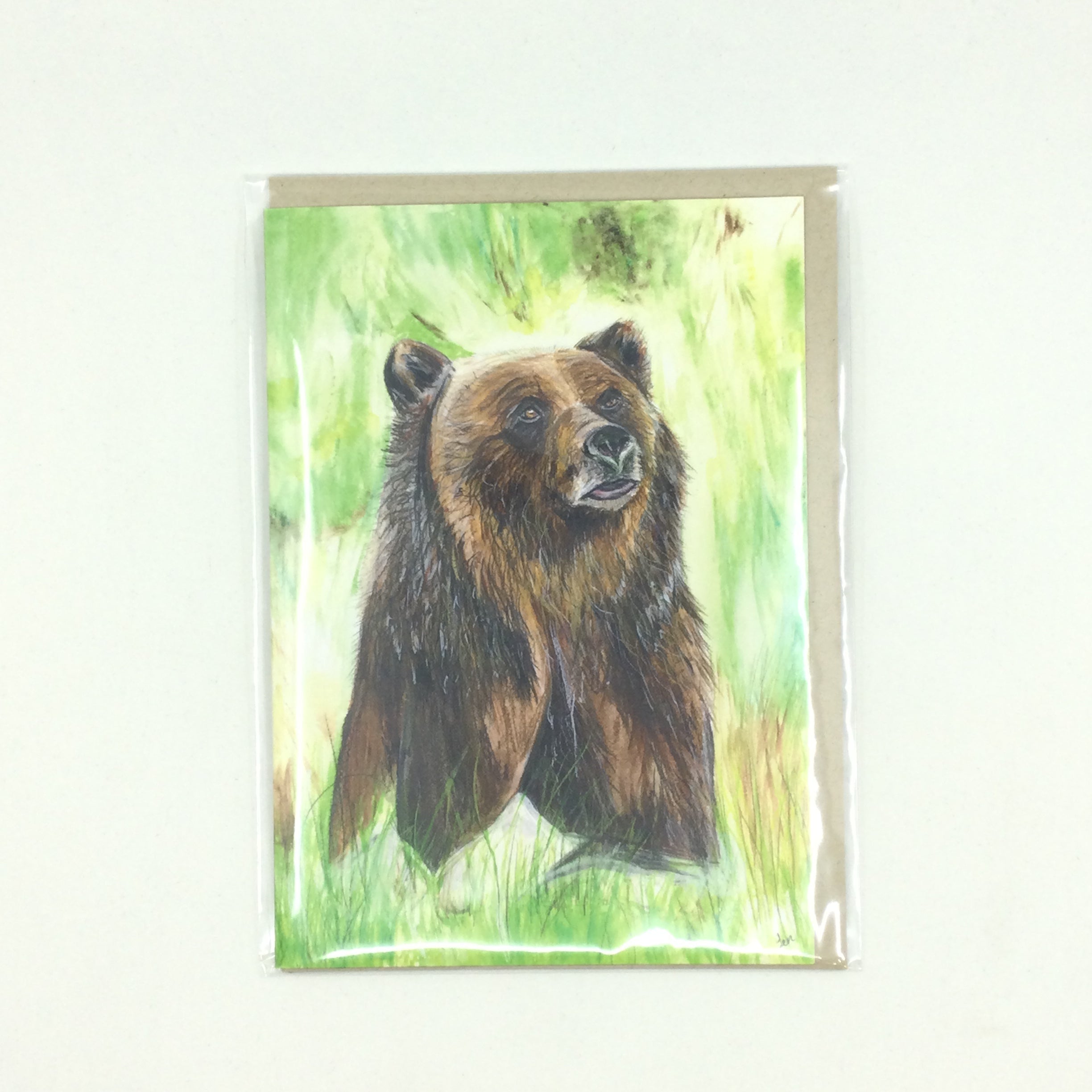 Local Art Cards by Jennifer Giffin - Bear