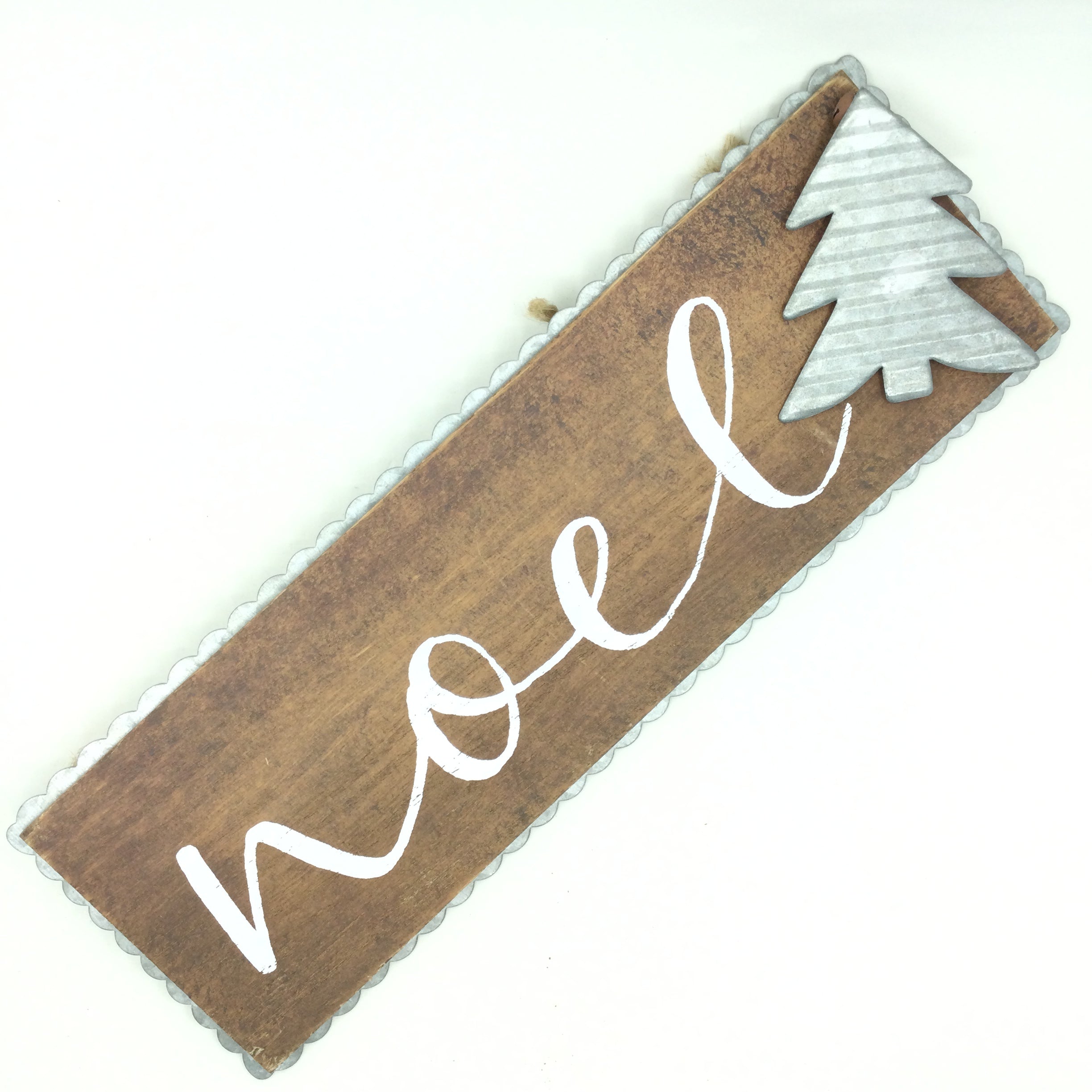 Hanging Christmas Plaque - Noel