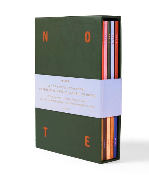 Journals - Set of 5 Petite Notebooks