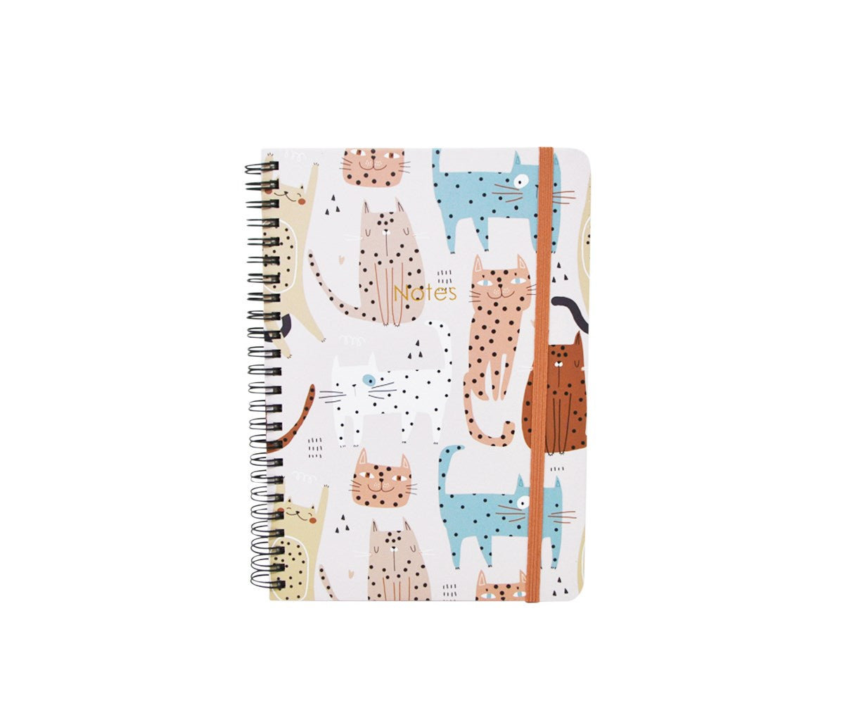 Notebook - Hard Covered - Cats