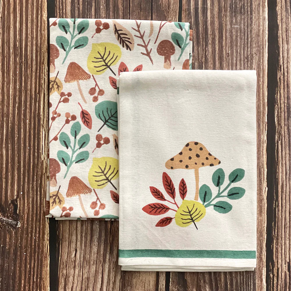 Printed Kitchen Towels - Nature's Trails