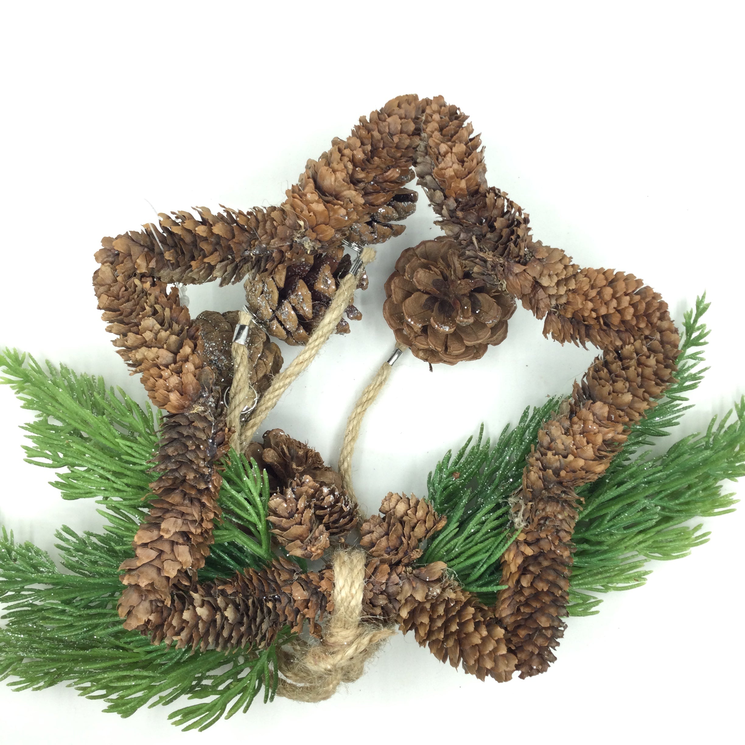 Pinecone & Bough Decor - Star
