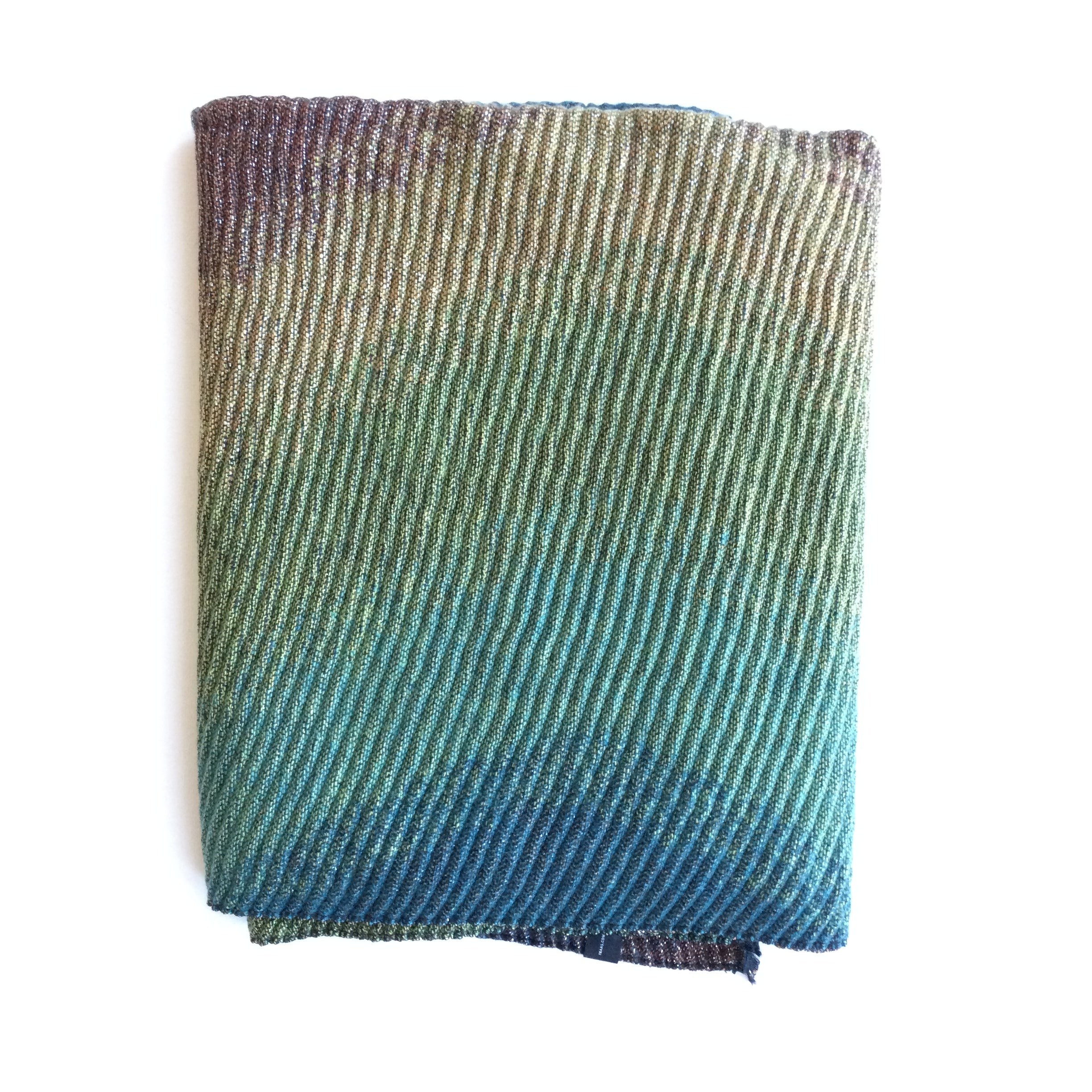 Metallic Scarf - Green