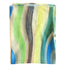 Lightweight Scarf with Wave Pattern - Light Green
