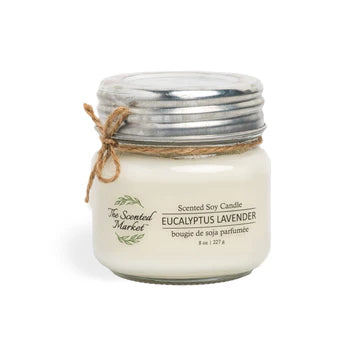 The Scented Market Soy Wax Candle 8 Oz