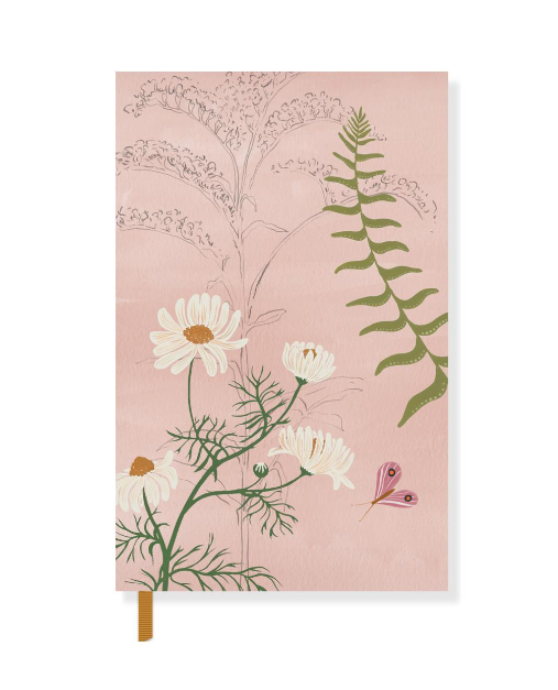 Slim Notebook - Botanica Sketch