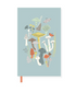 Slim Notebook - Canva Mushroom