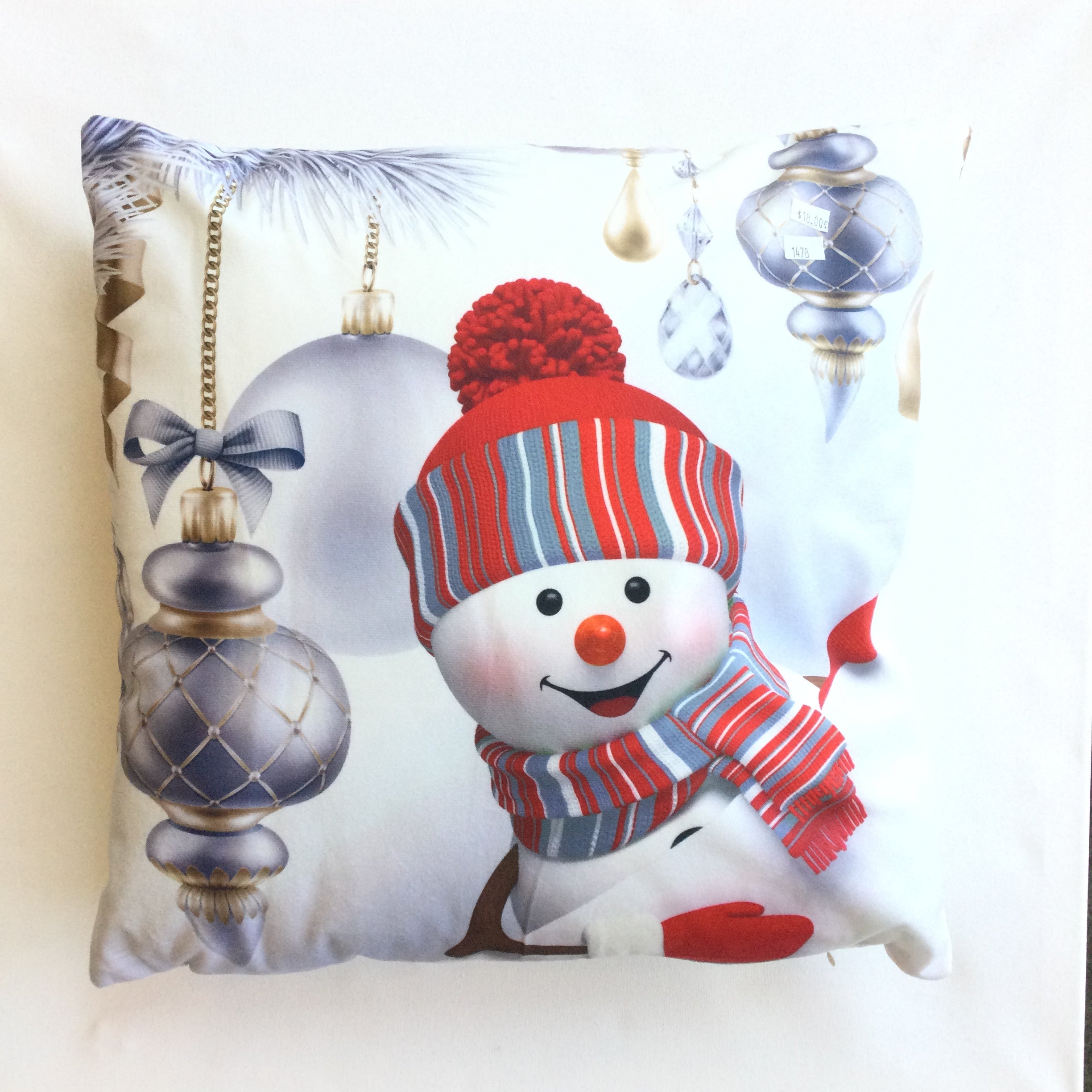 Snowman Cushions - Ornament