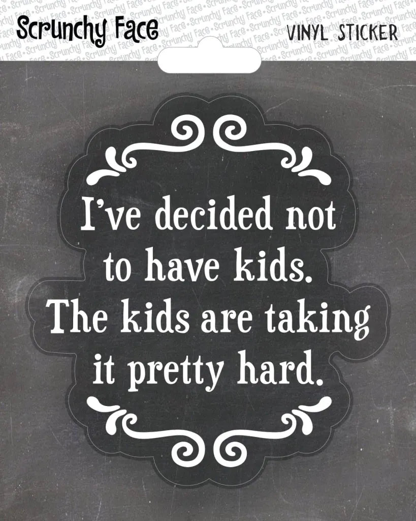 Scrunchy Face Stickers