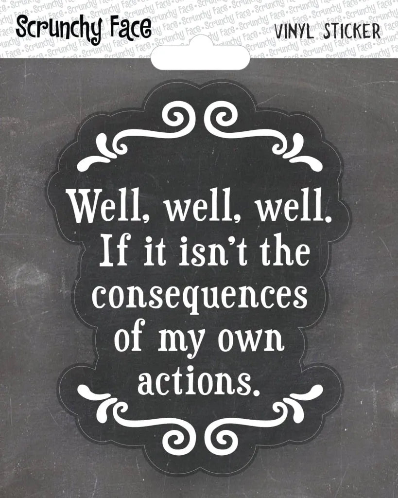 Scrunchy Face Stickers