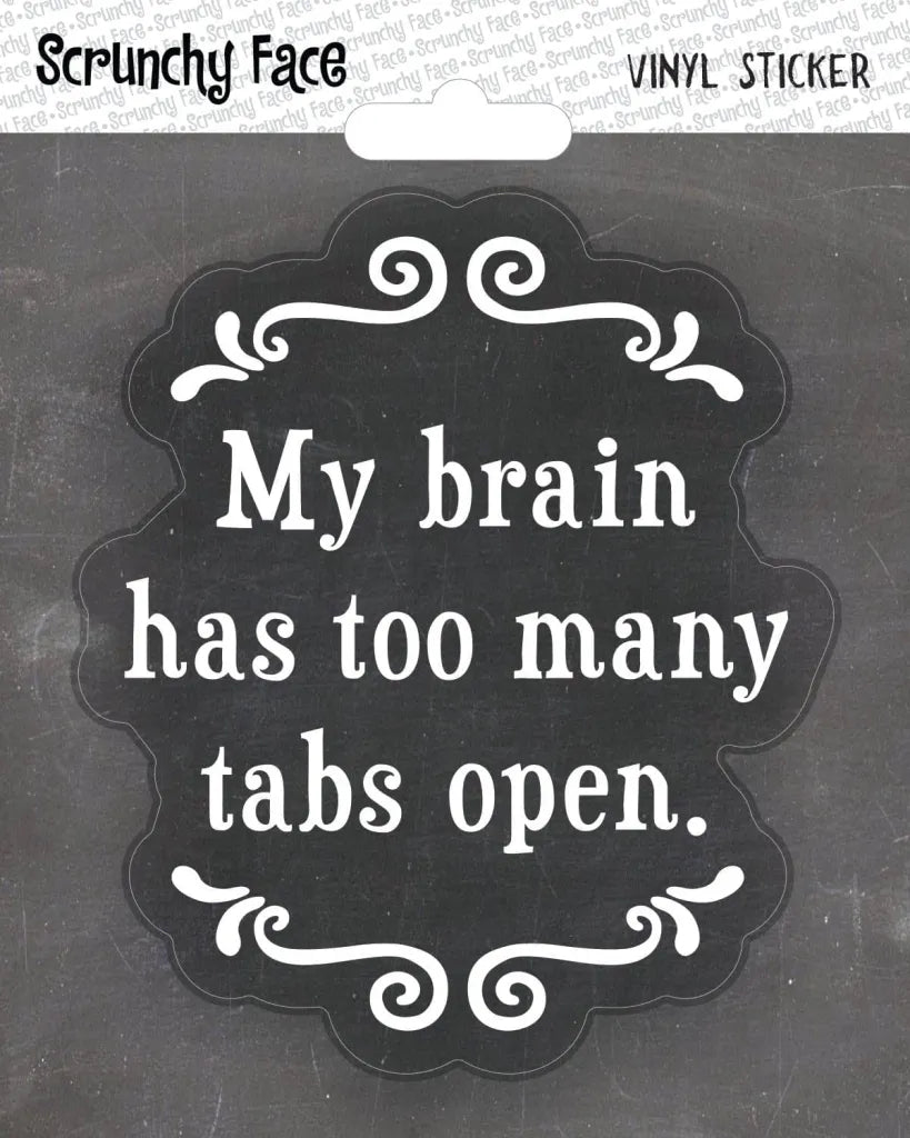 Scrunchy Face Stickers