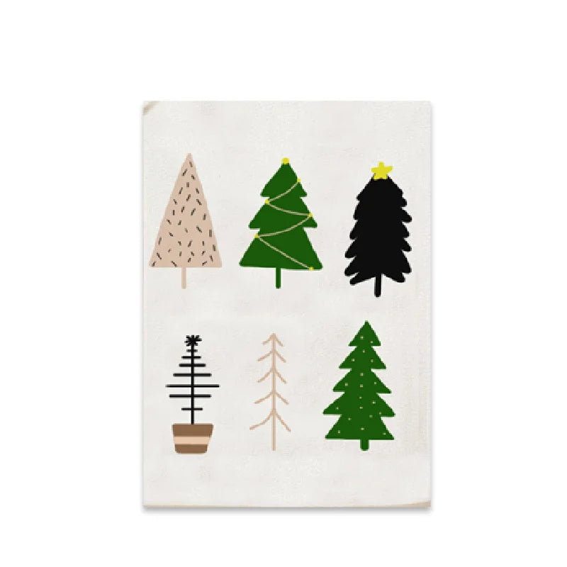Christmas Tree Tea Towel