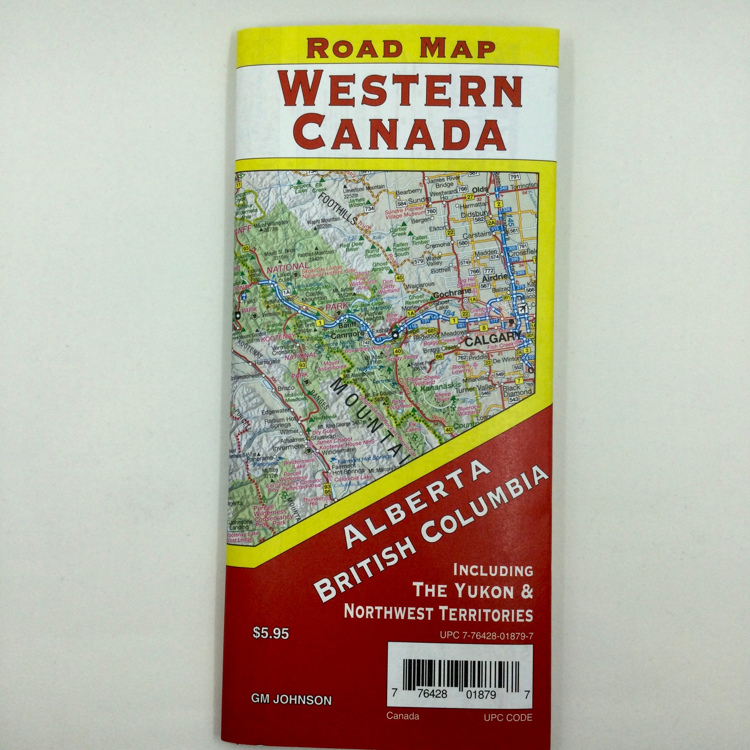 Western Canada Road Map
