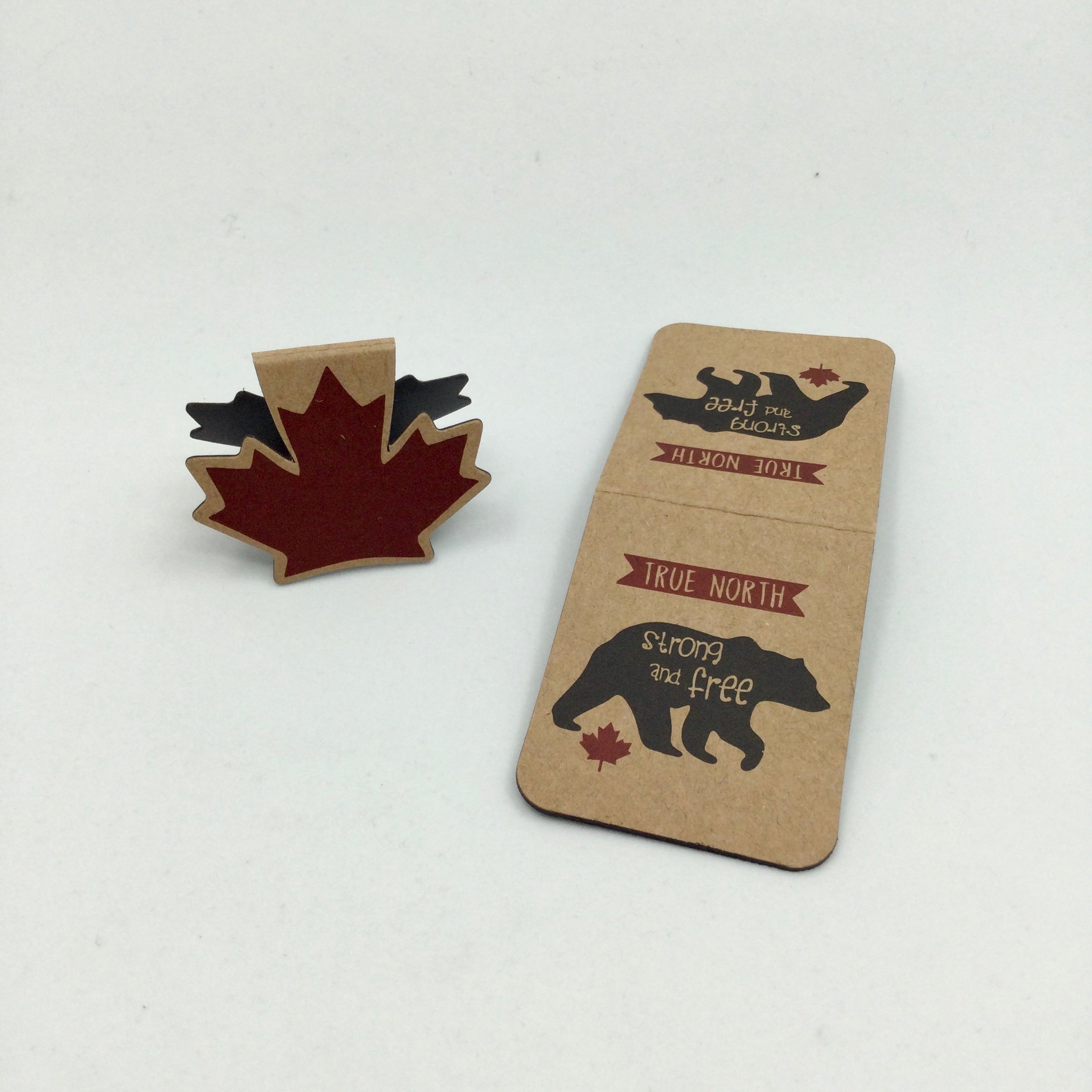 Canadian Magnetic Bookmark - Bear