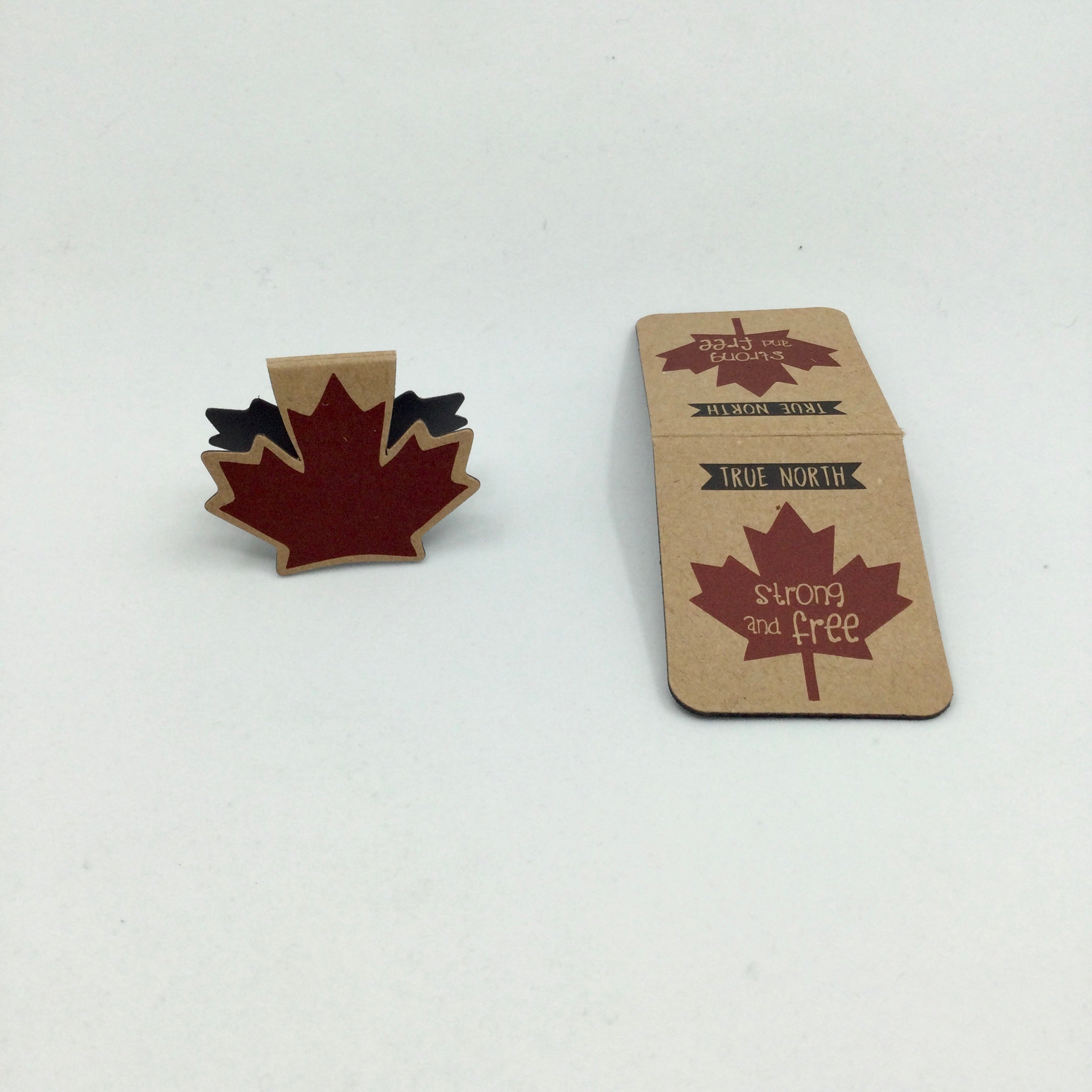 Canadian Magnetic Bookmark - True North