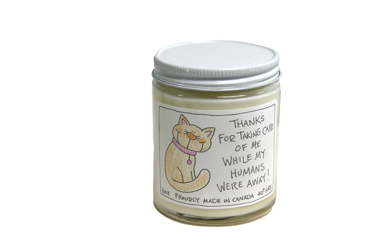 Pet Sitting Soy Candles - Cat