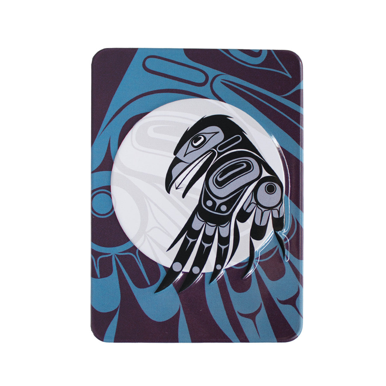 Native Northwest Embossed Metal Magnet