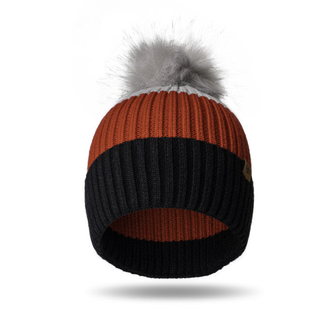 Kids Pom Hat - Black