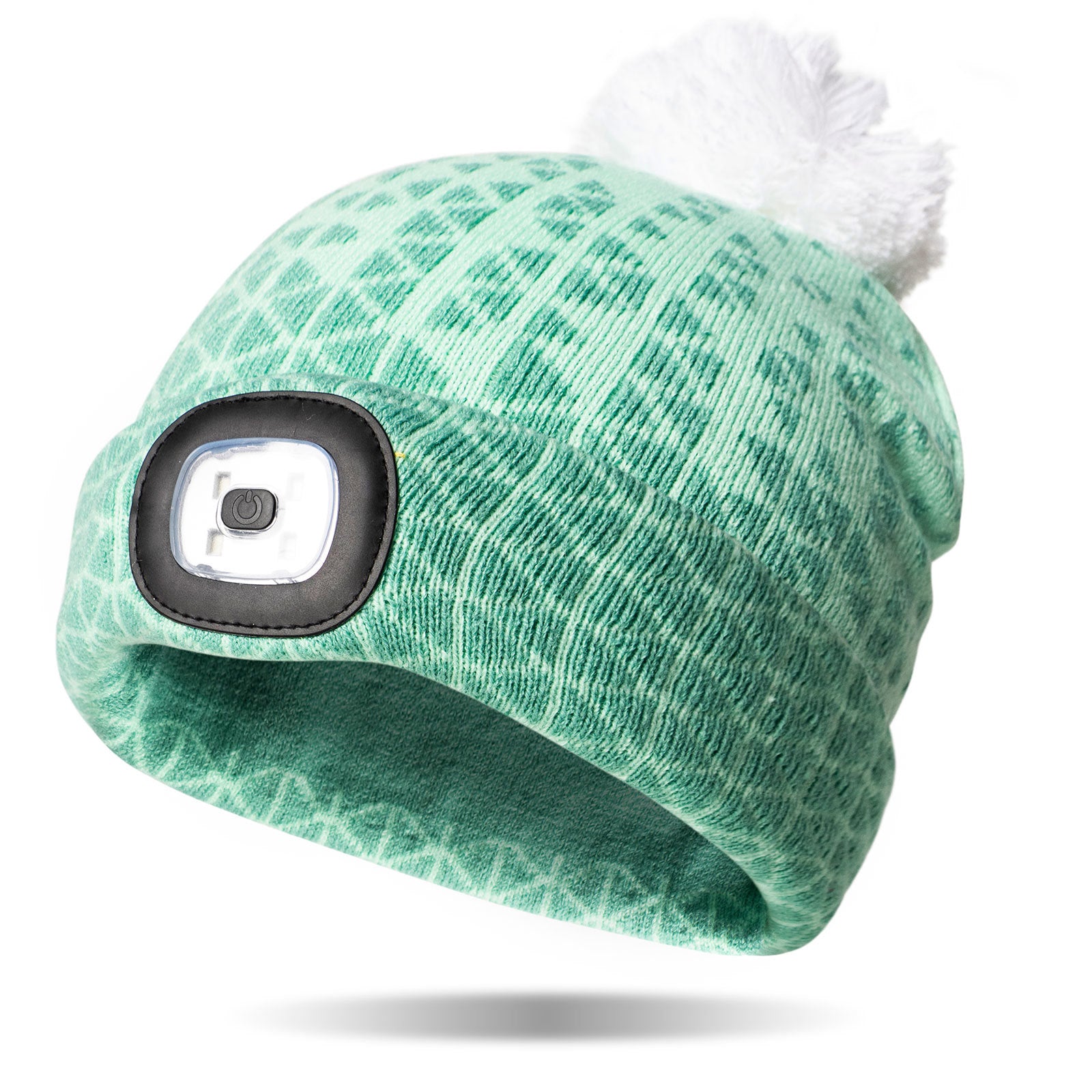 Night Owl Kids' LED Beanie - Green