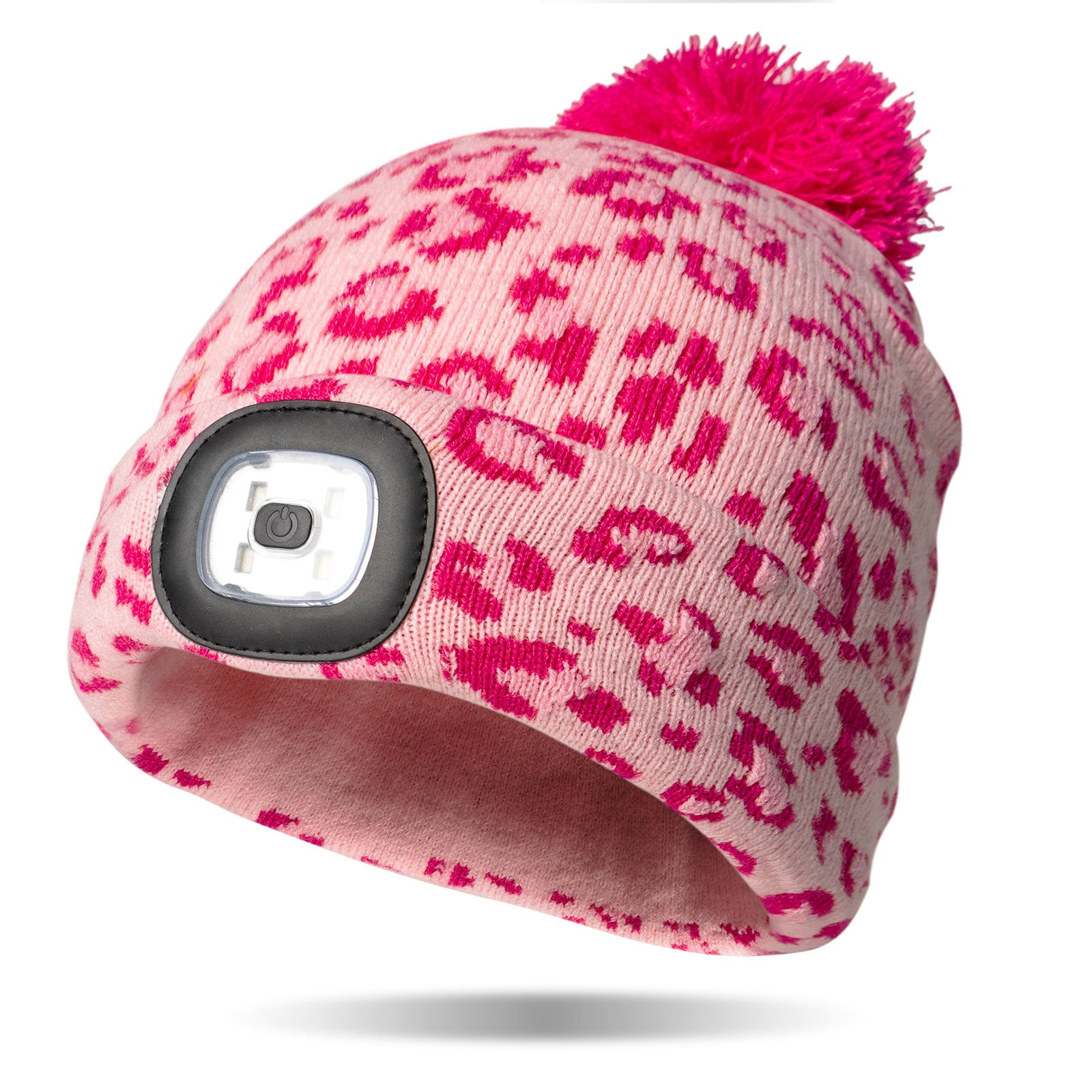Night Owl Kids' LED Beanie - Pink