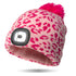 Night Owl Kids' LED Beanie - Pink