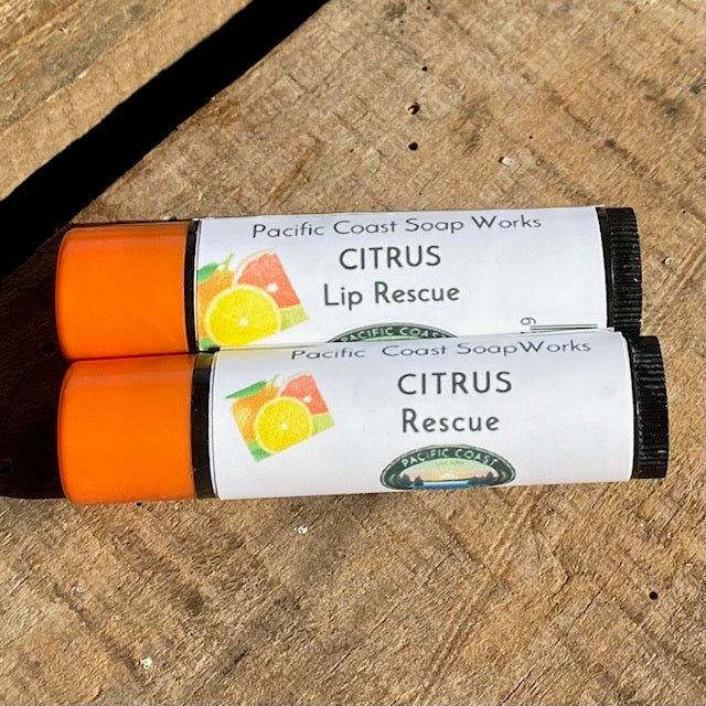 Lip Rescue Balm by Pacific Coast Soap Works - Citrus
