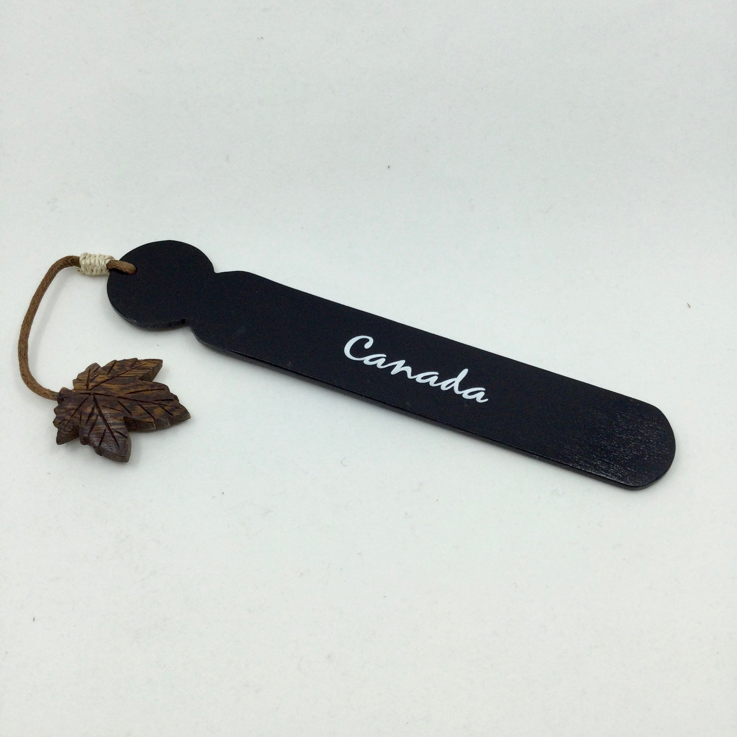 Canadian Wood Bookmark - Maple Leaf