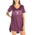 Let Me Sleep Shirt - Purple "My Alarm Clock Has Four Legs And A Tail"