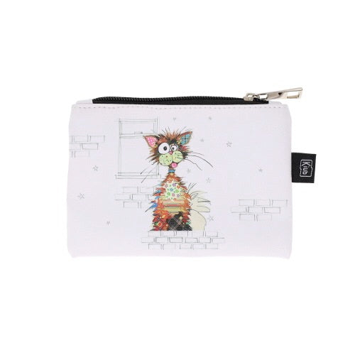 Bug Art Coin Purse - Cat
