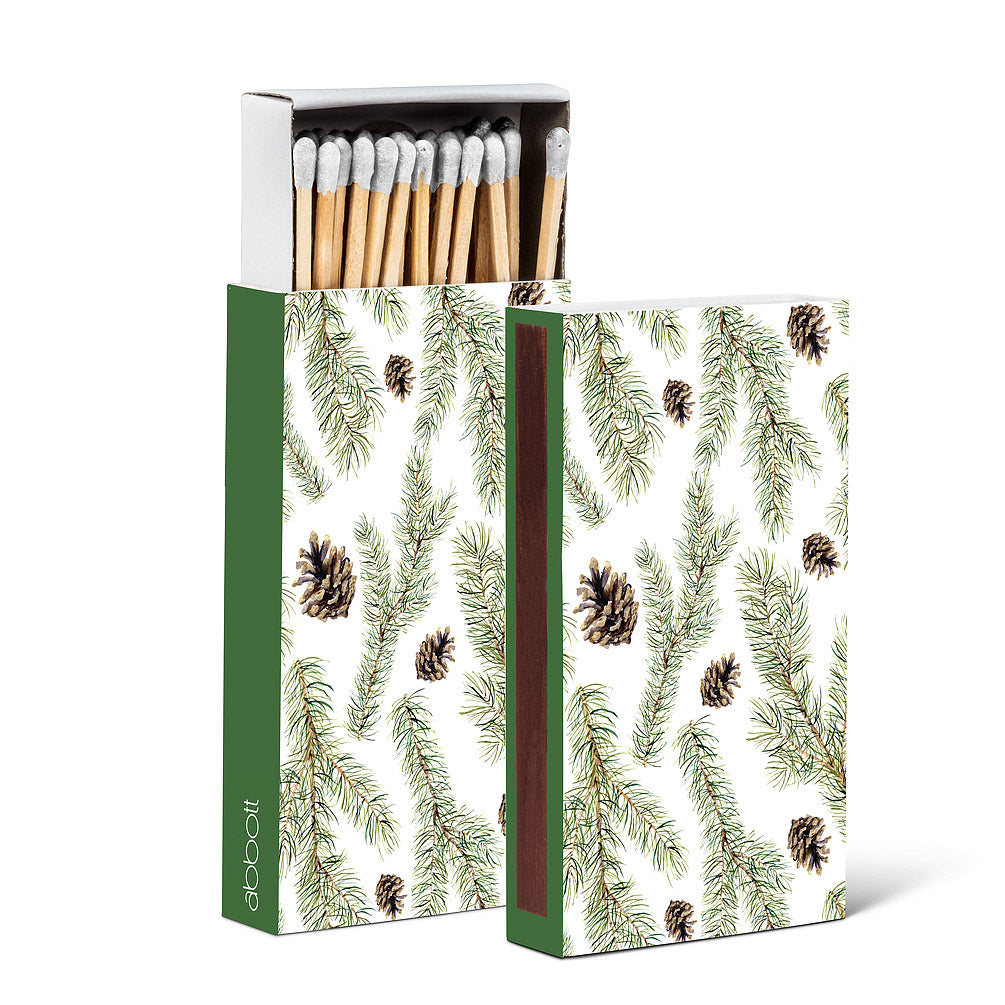 Christmas Matches - Pine Branches