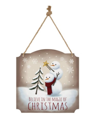 Christmas Mounted Wall Sign