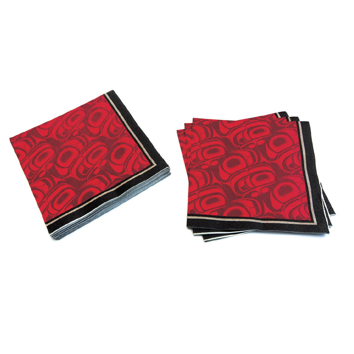 Native Northwest Paper Cocktail Napkins - Transforming Eagle