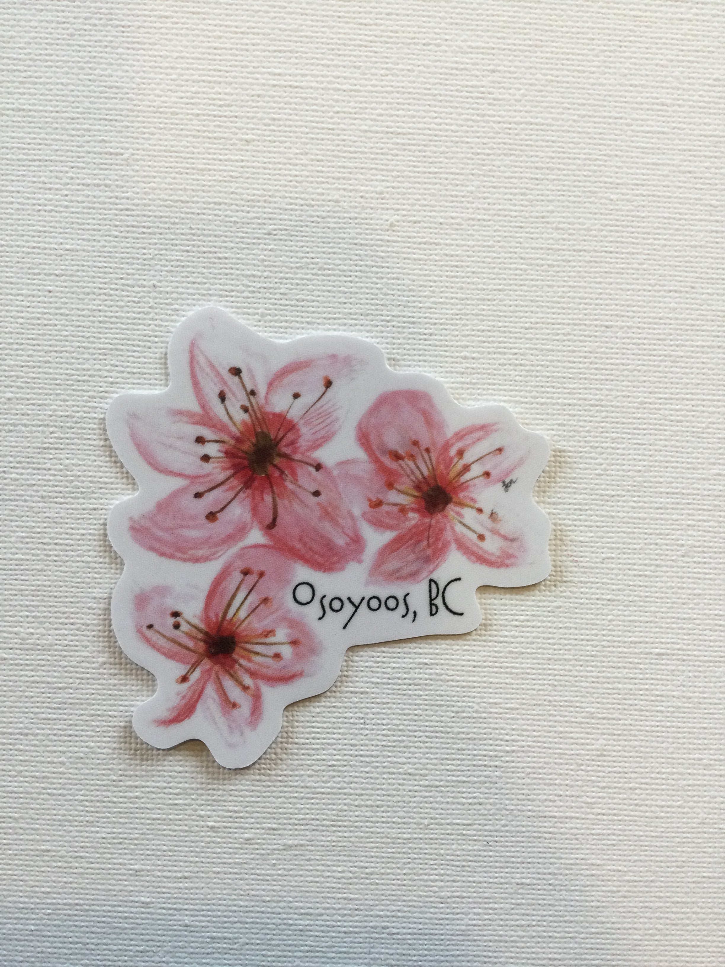 Osoyoos Vinyl Stickers - Blossoms