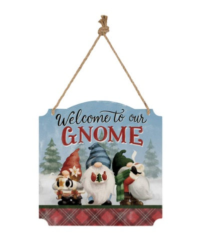 Gnome Mounted Wall Sign