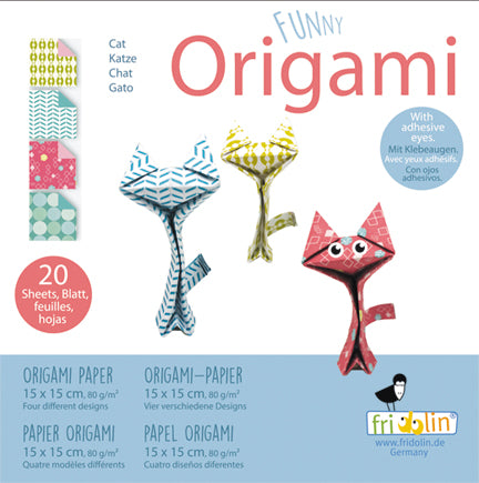 3D Origami Cats