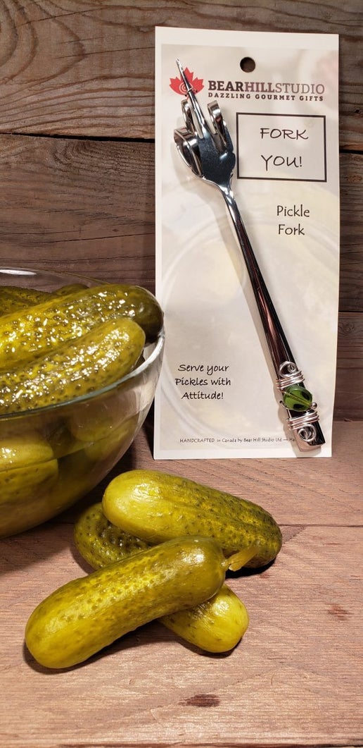 Fork-You Pickle Fork - Olive Green