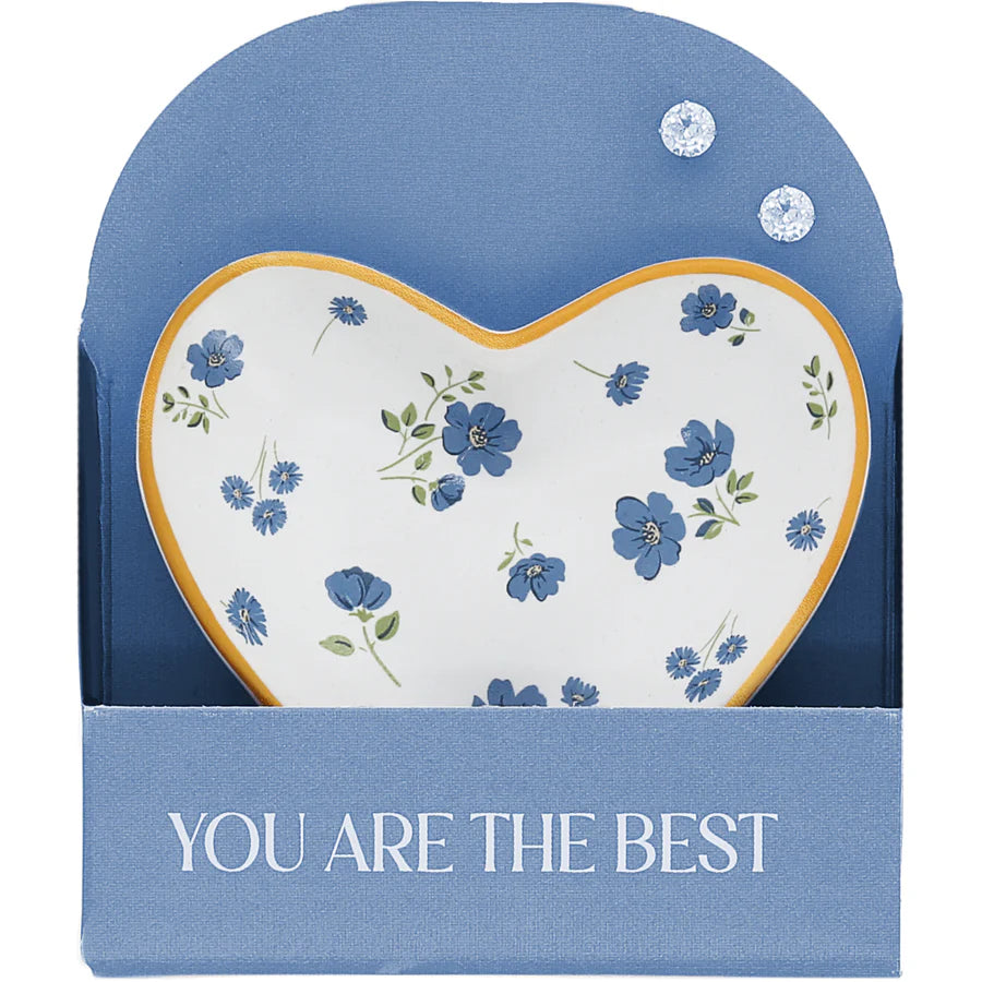 Trinket Dish and Earring Set